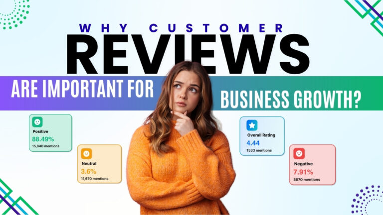 Why Customer Reviews Are Important for Business Growth?