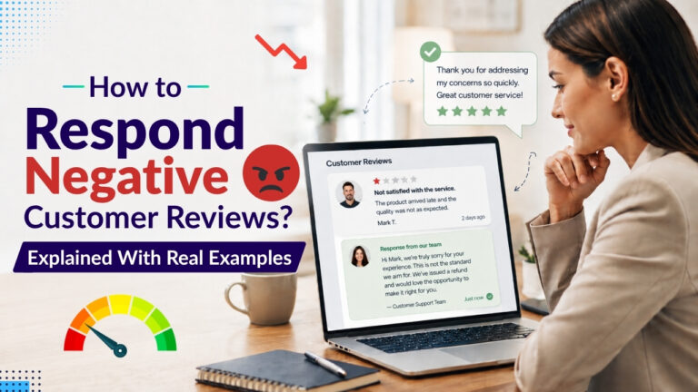 How to Respond to Negative Customer Reviews? Explained with Real Examples