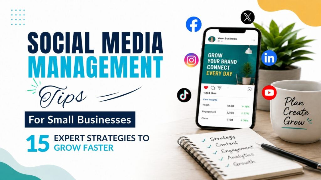 Social Media Management Tips for Small Businesses: 15 Expert Strategies to Grow Faster