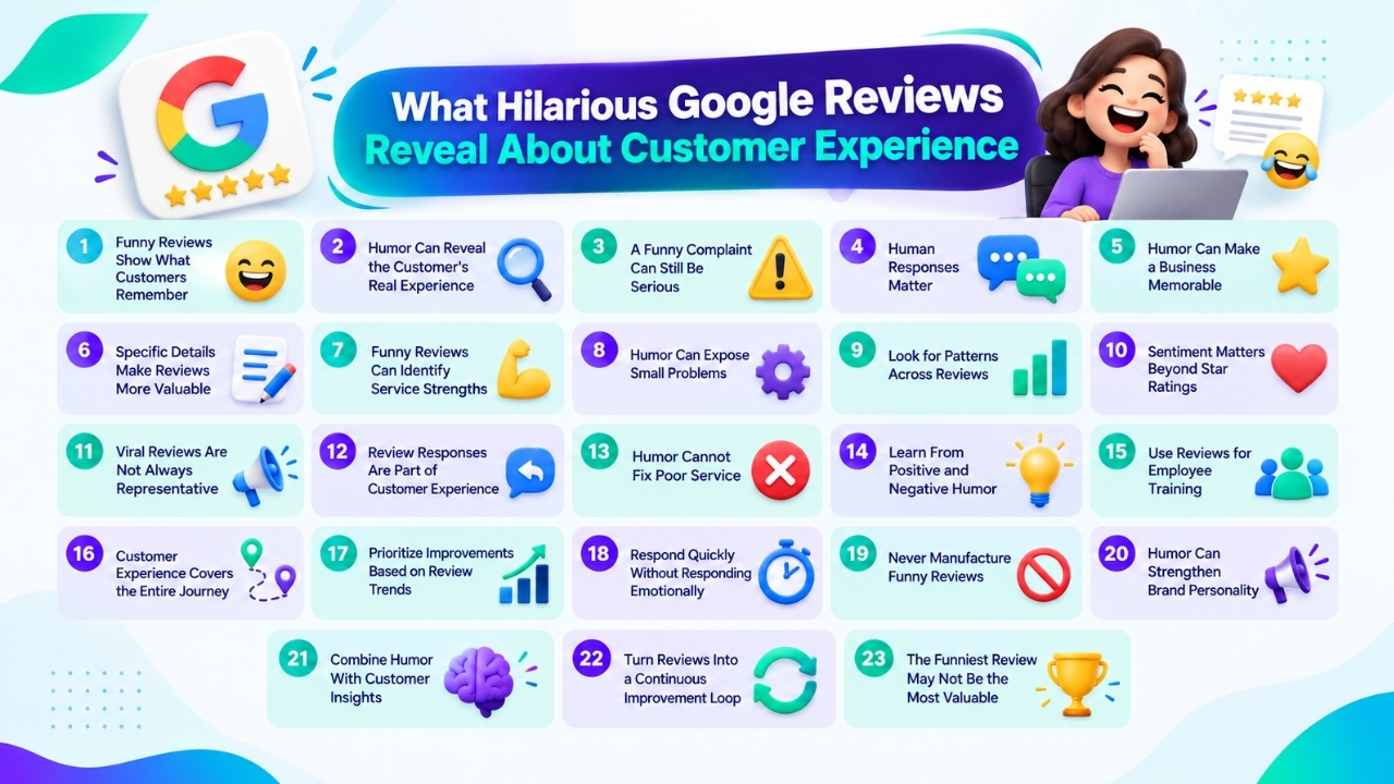 What Hilarious Google Reviews Reveal About Customer Experience
